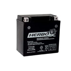 HERBO YTX14-BS (AGM) 12V 12AH Libre Mantenimiento